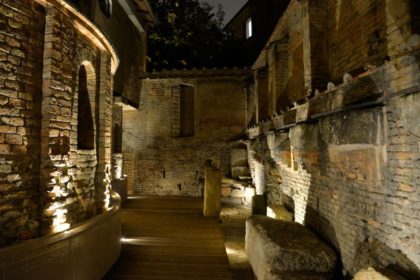 Restauro del percorso alla cripta romanica della Chiesa dei SS. Vitale e Agricola