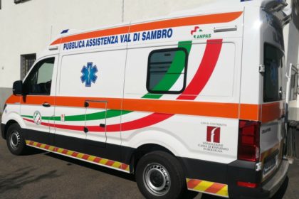 Acquisto nuova ambulanza Pubblica Assistenza Val di Sambro