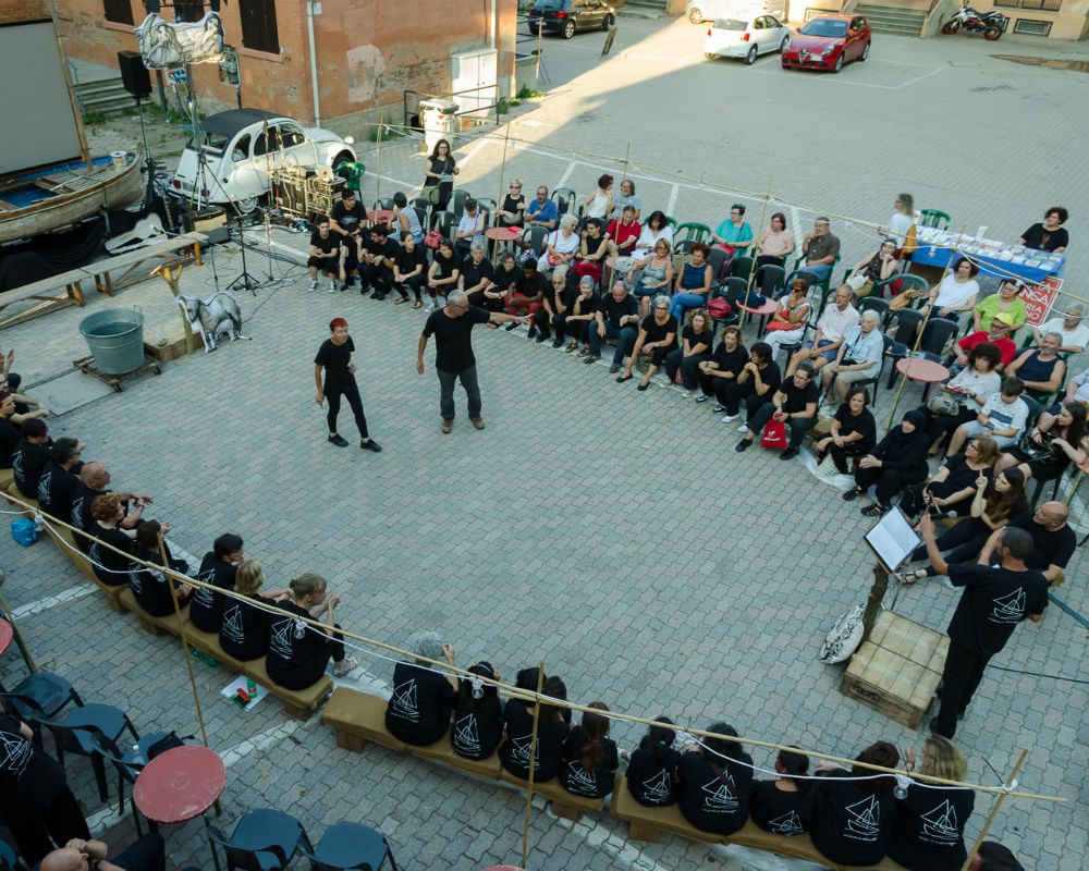 Un'Odissea in Valsamoggia_Teatro delle Ariette_Piazza di Monteveglio_ph.G.B.Parente