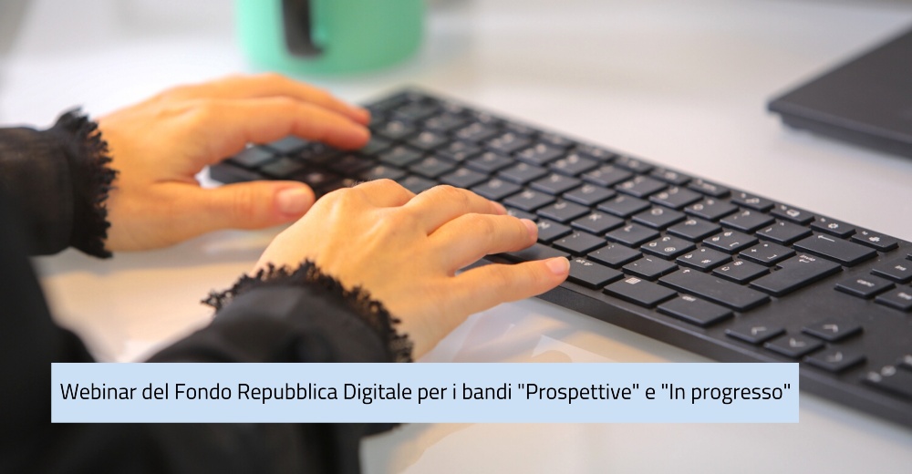 Webinar Fondo per la Repubblica Digitale