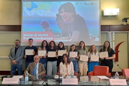 Premiazione studenti vincitori borse di studio Intercultura