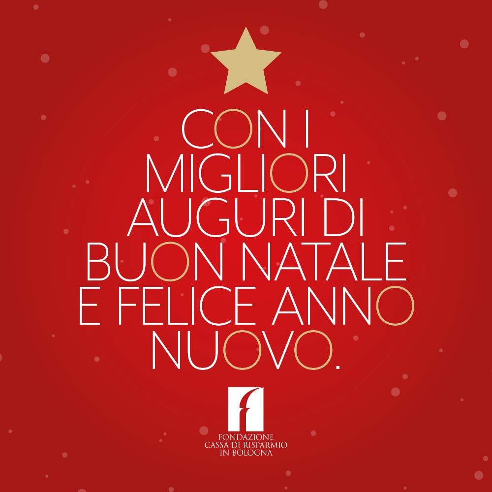 Fondazione Carisbo Auguri Festività
