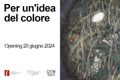 A Casa Saraceni la mostra “Per un’idea del colore” in collaborazione con l’Accademia di Belle Arti di Bologna per Opentour 2024