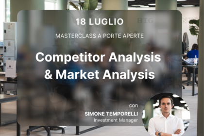Il 18 luglio a BIGBO la seconda masterclass a porte aperte del Green Tech Incubation System
