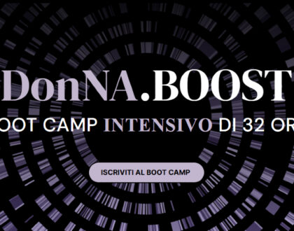 Il 18 novembre a BIGBO via al boot camp intensivo DonNA.BOOST